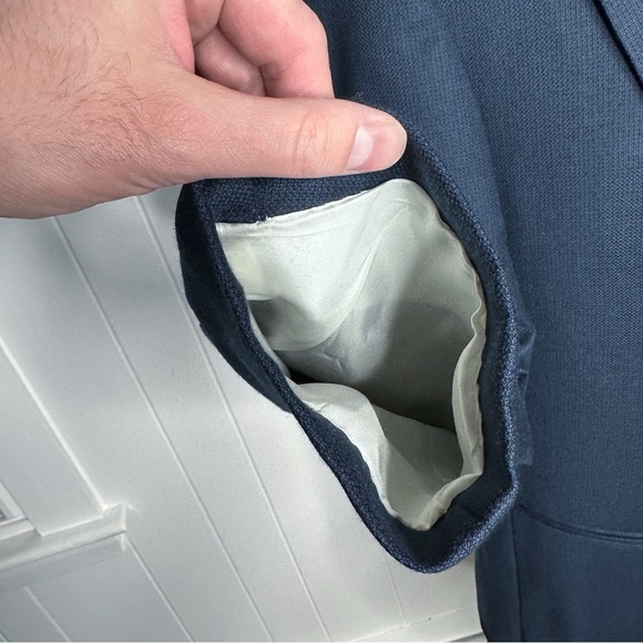 Ravazzolo Italian 3 Piece Navy Suit - Picture 7 of 13